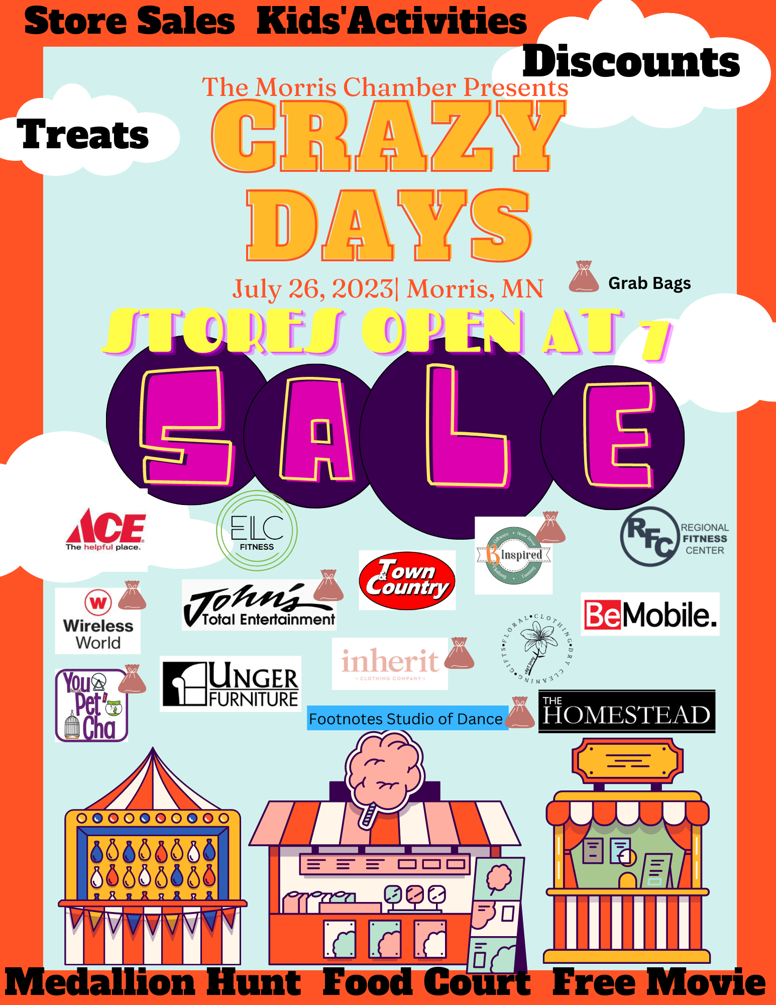 Crazy Days & Chamber Food Court - City of Morris