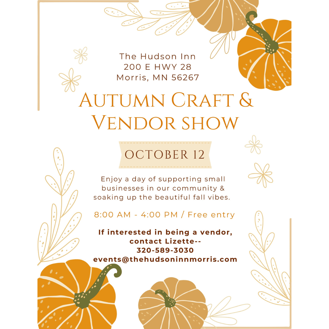 Fall craft show in Morris MN